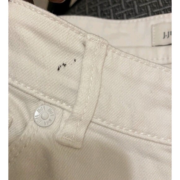 J.Jill Jeans Women’s Cropped Denim Authentic Fit White Cruise Boho Vacation 6 - Picture 5 of 9